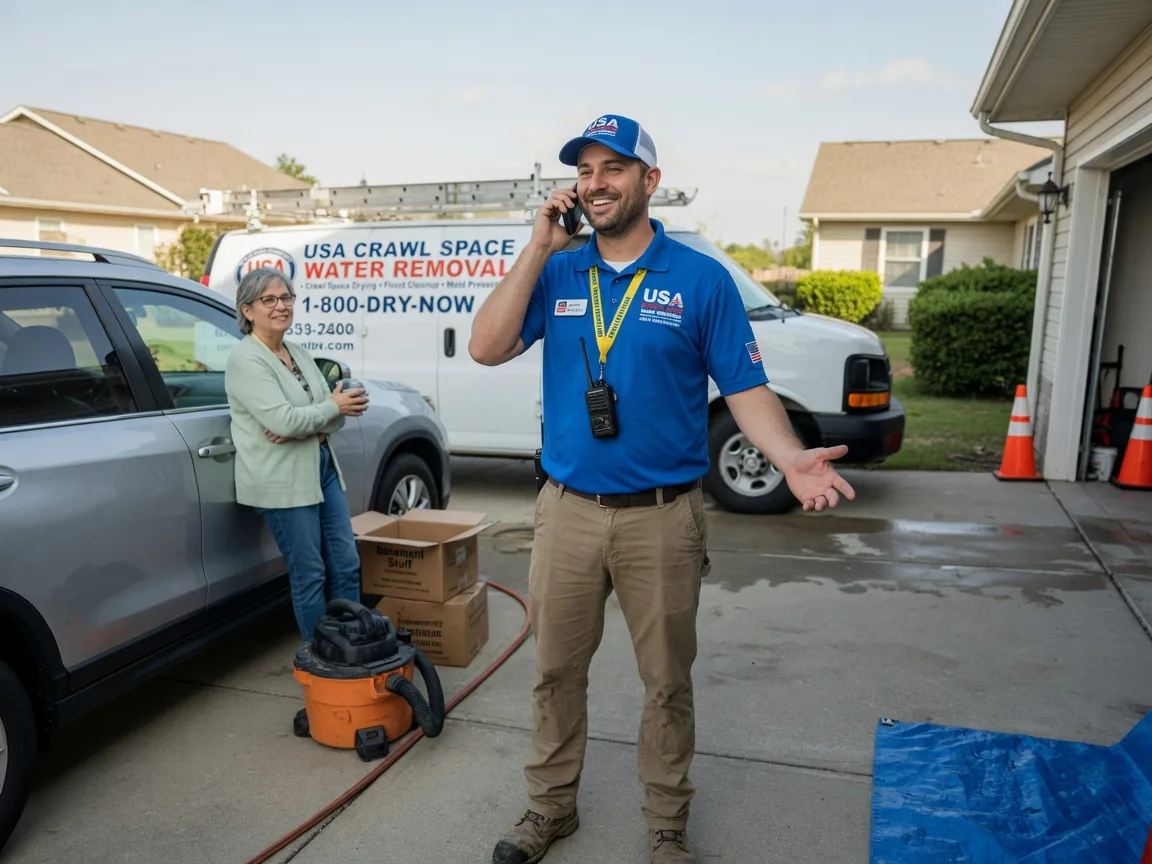 Crawl Space Water Removal Mcrae, AR FAQs